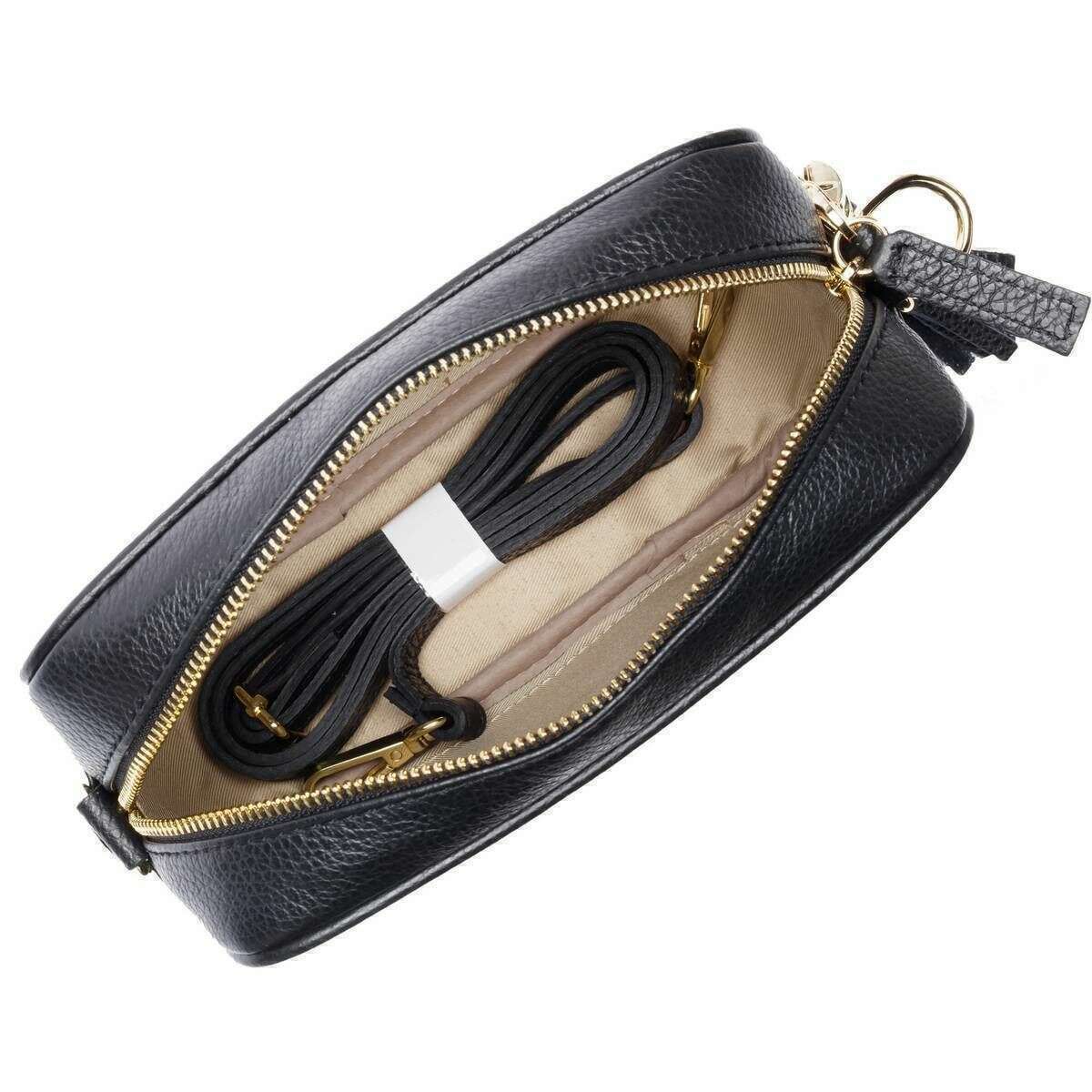 Elie Beaumont Crossbody Bag - Black - Image 3