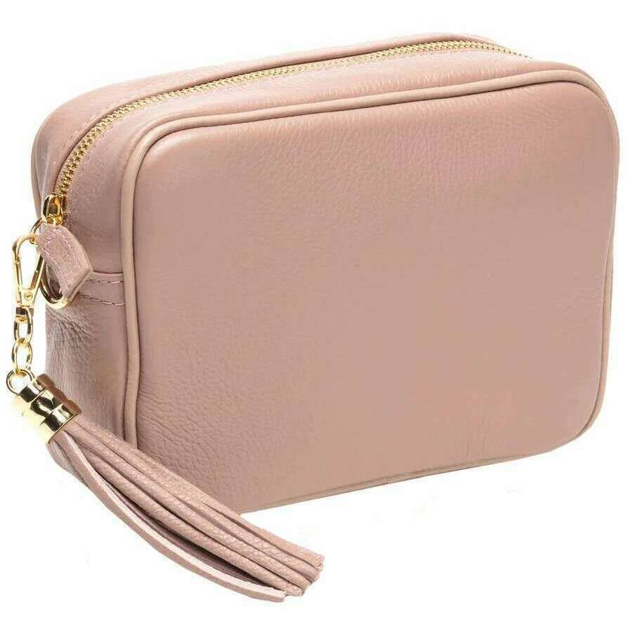 Elie Beaumont Crossbody Bag - Blush Pink - Image 2