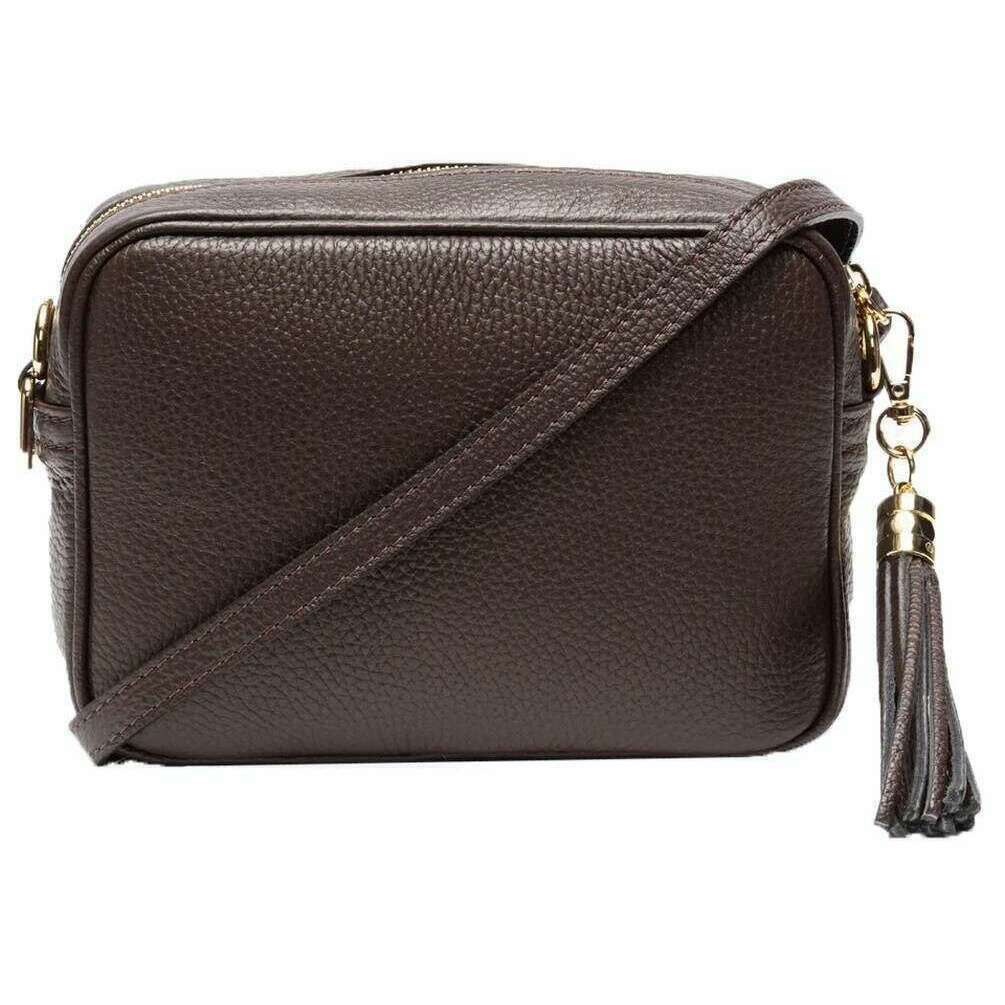 Elie Beaumont Crossbody Bag - Chocolate Brown - Image 2