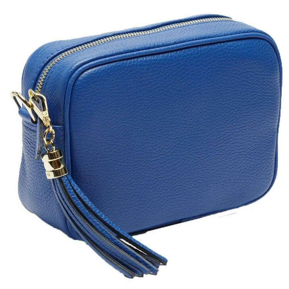 Elie Beaumont Crossbody Bag - Cobalt Blue