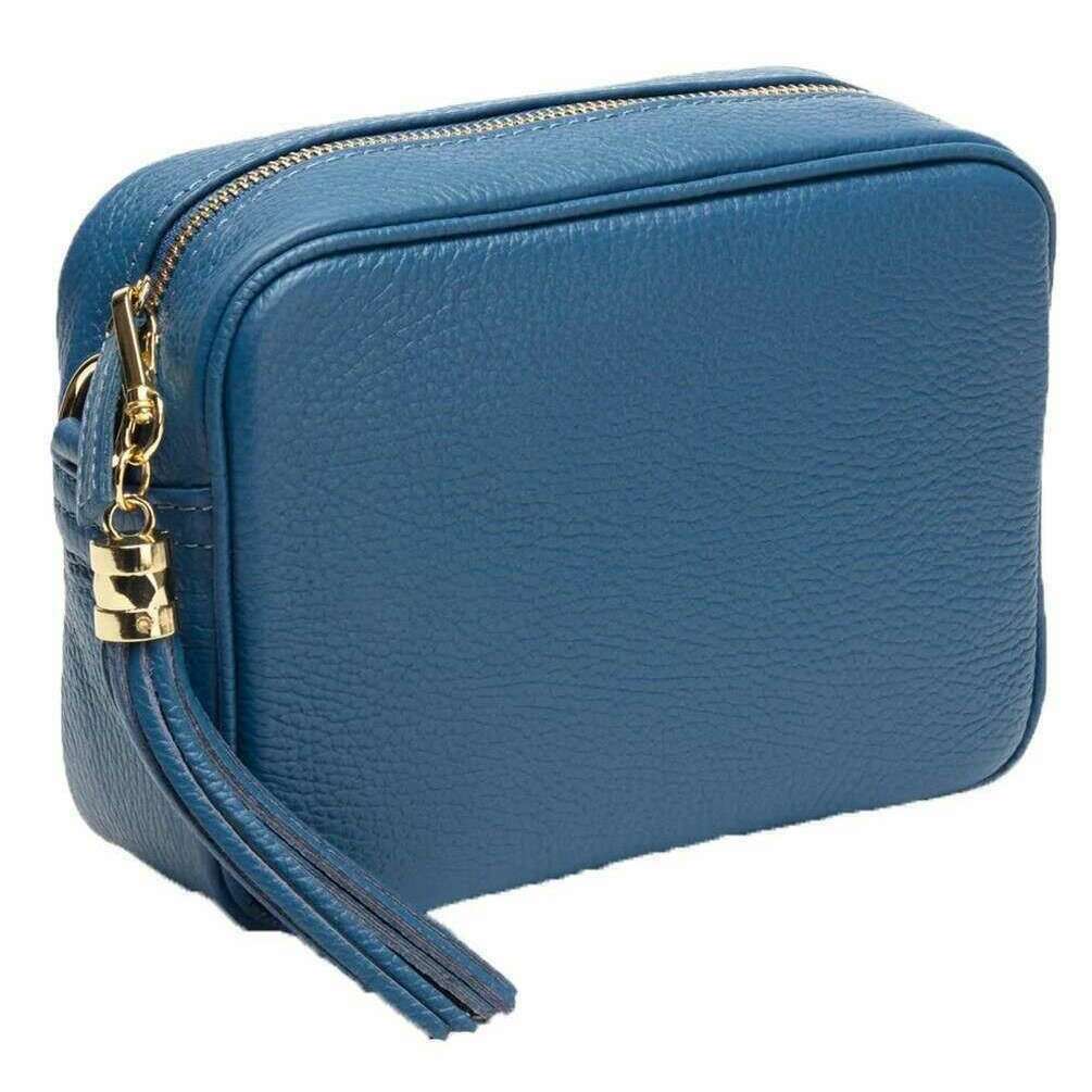 Elie Beaumont Crossbody Bag - Denim Blue