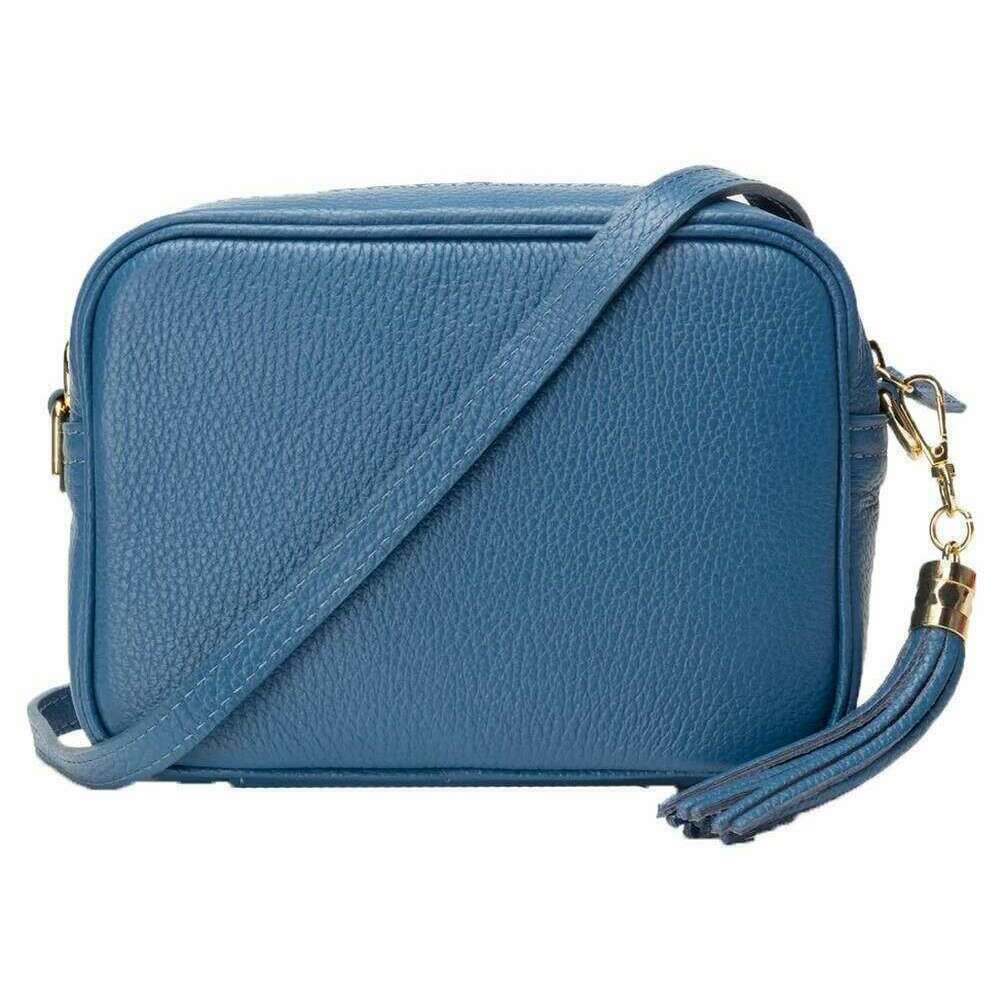 Elie Beaumont Crossbody Bag - Denim Blue - Image 3