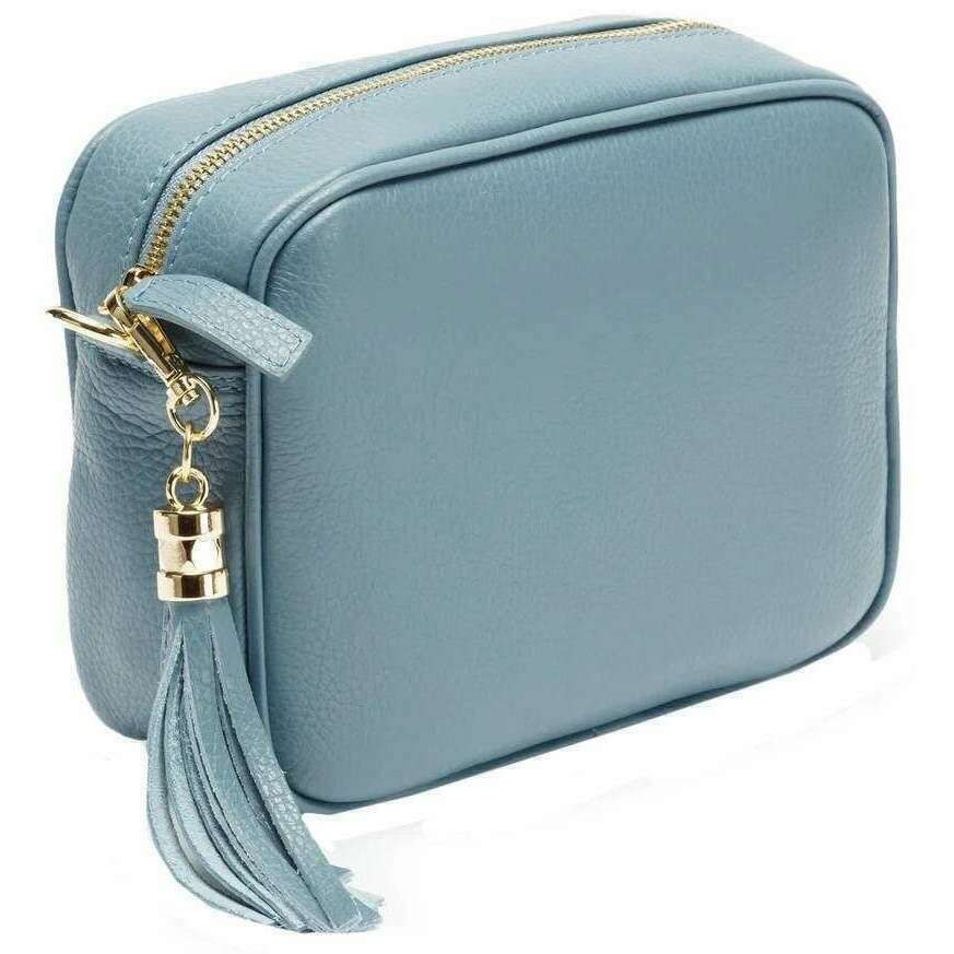 Elie Beaumont Crossbody Bag - Light Blue