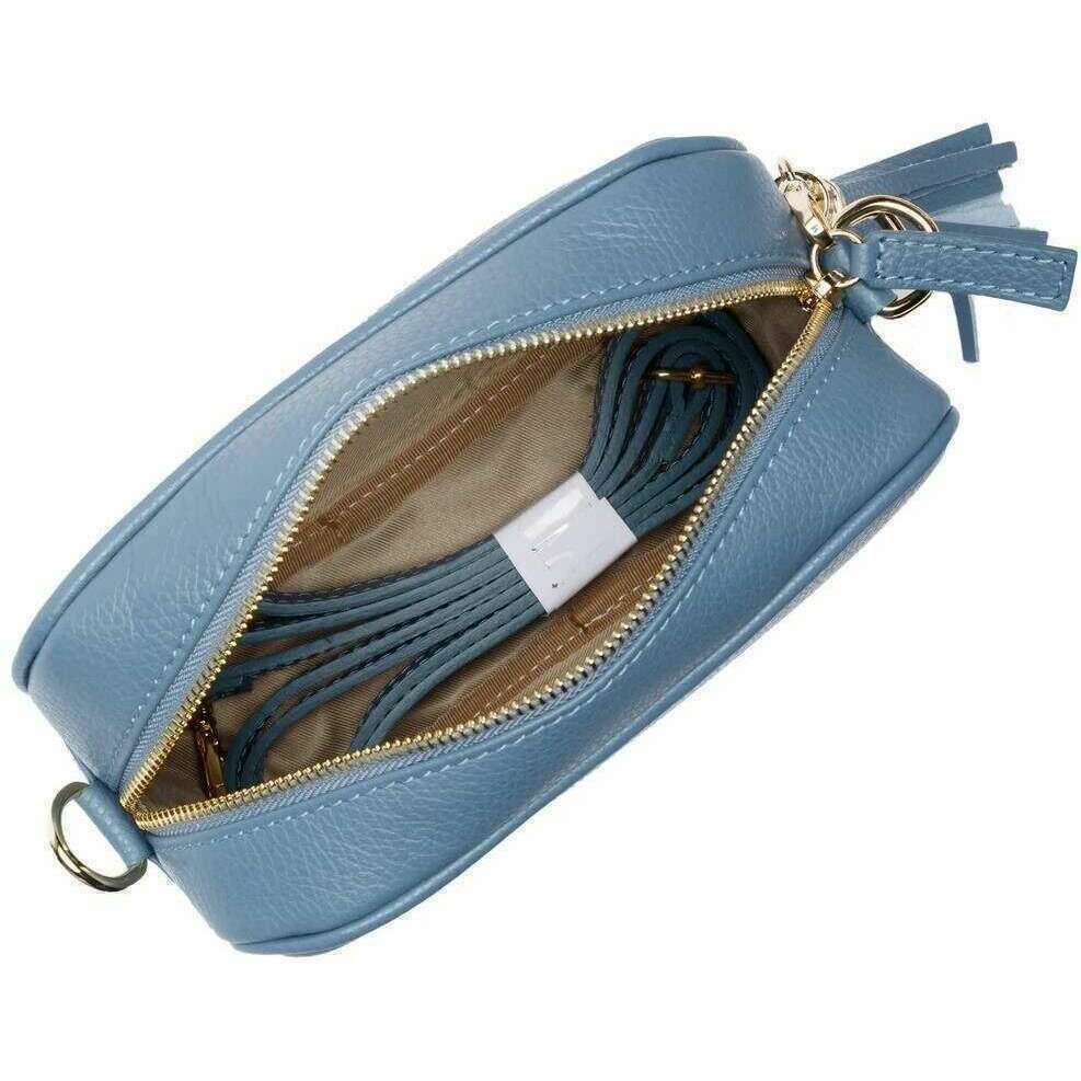 Elie Beaumont Crossbody Bag - Light Blue - Image 2