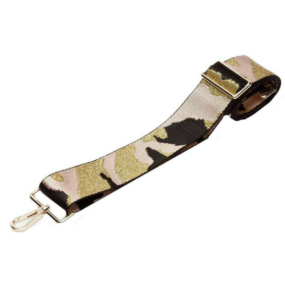 Elie Beaumont Crossbody Strap - Pink Camouflage