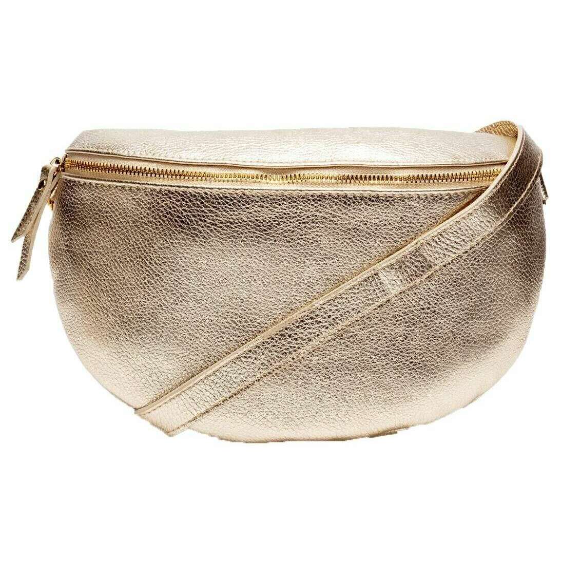 Elie Beaumont Large Sling Bag - Gold