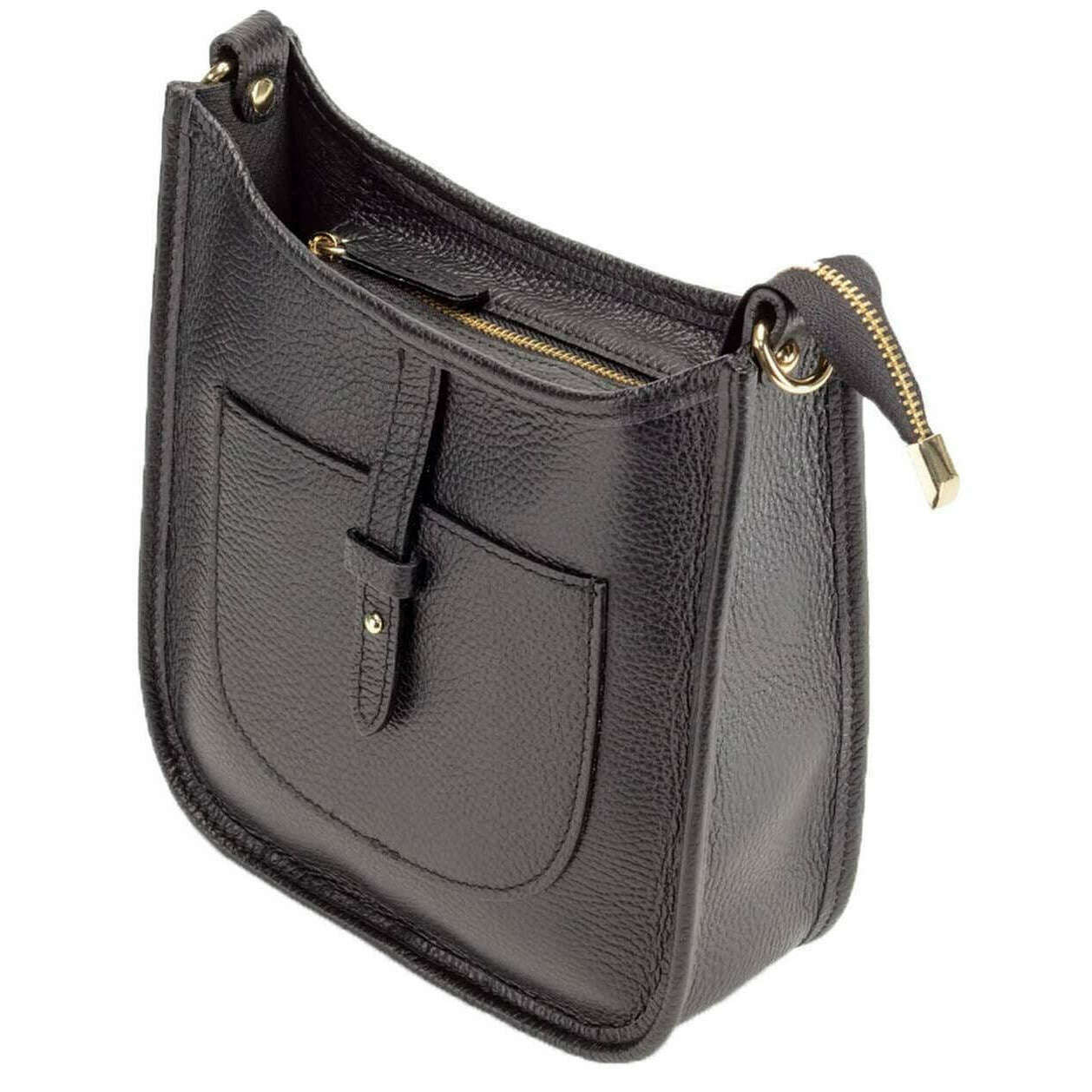 Elie Beaumont Messenger Bag - Black