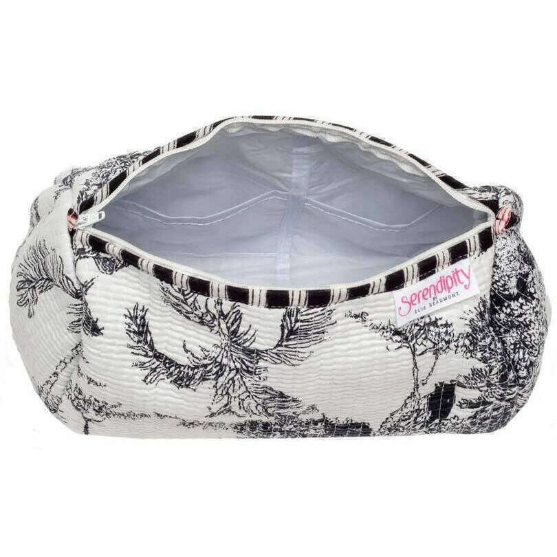 Elie Beaumont Serendipity Cosmetic Case Set - Crane Black/White - Image 3