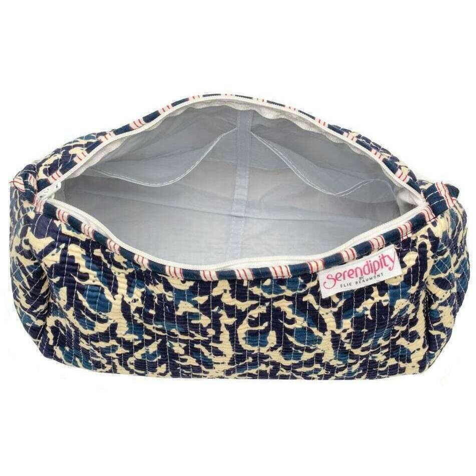 Elie Beaumont Serendipity Cosmetic Case Set - Ikat Indigo - Image 3