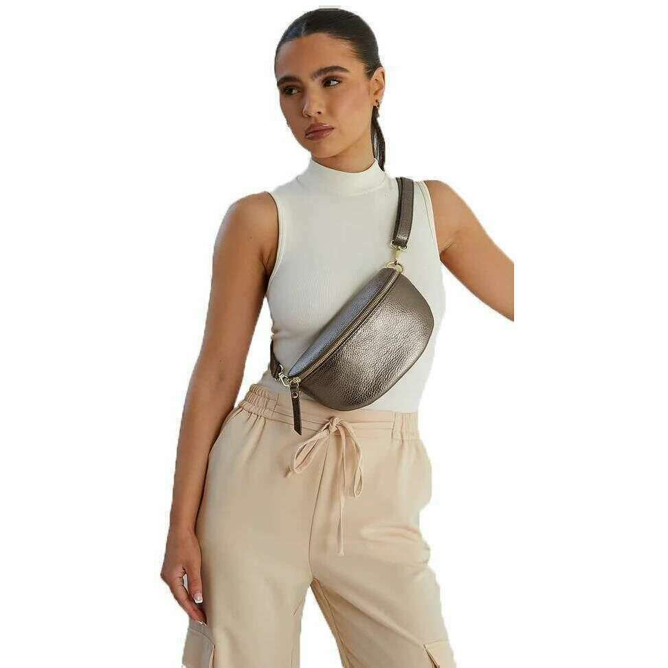 Elie Beaumont Sling Bag - Bronze - Image 4
