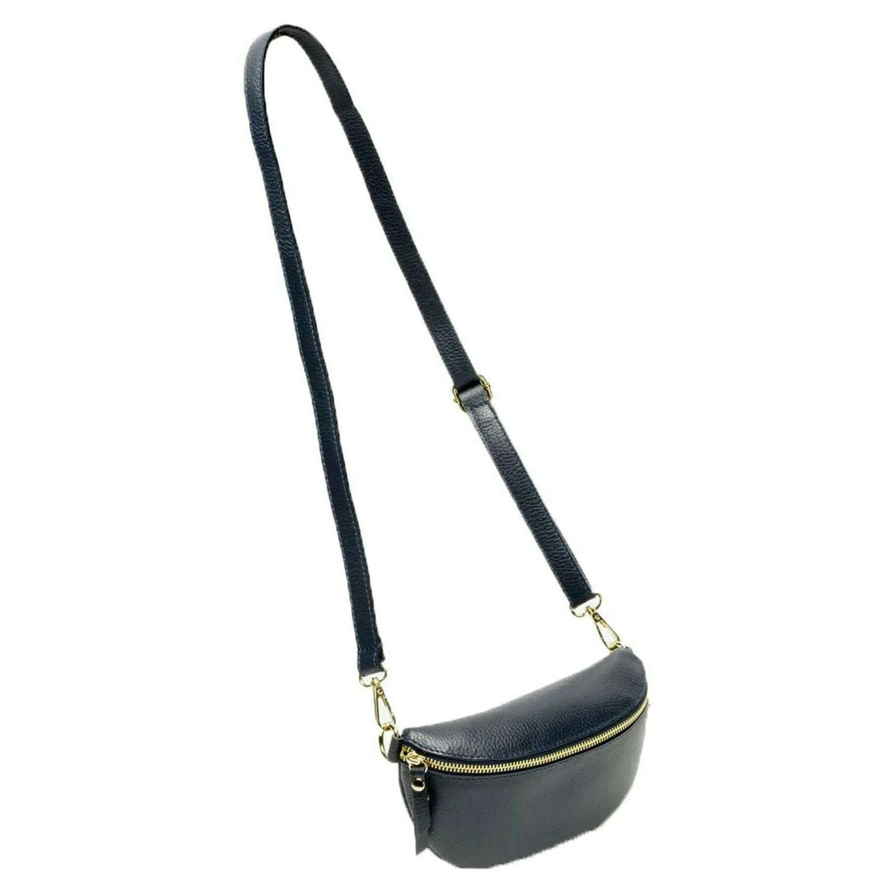Elie Beaumont Sling Bag - Navy - Image 5
