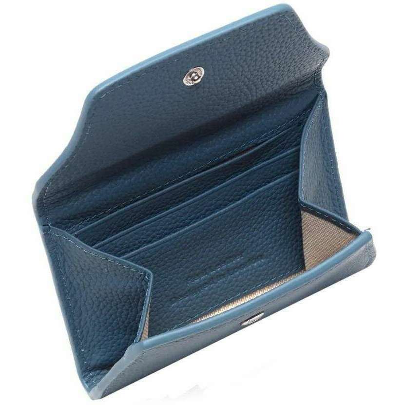 Elie Beaumont Wallet Card Holder - Teal Blue - Image 3