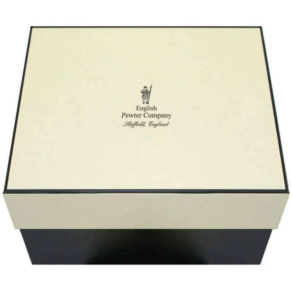 English Pewter Company 11oz Double Pheasant Tumbler Set - Silver/Clear - Image 2