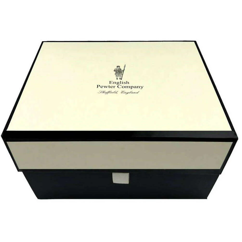 English Pewter Company 11oz Double Tumbler Set - Clear/Rose Gold - Image 2