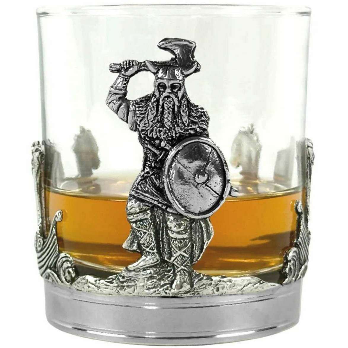 English Pewter Company 11oz Pewter Viking Tumbler - Clear/Silver
