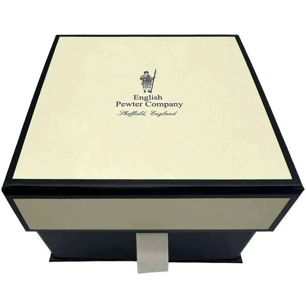 English Pewter Company 11oz Single Vogue Tumbler - Clear/Silver - Image 3