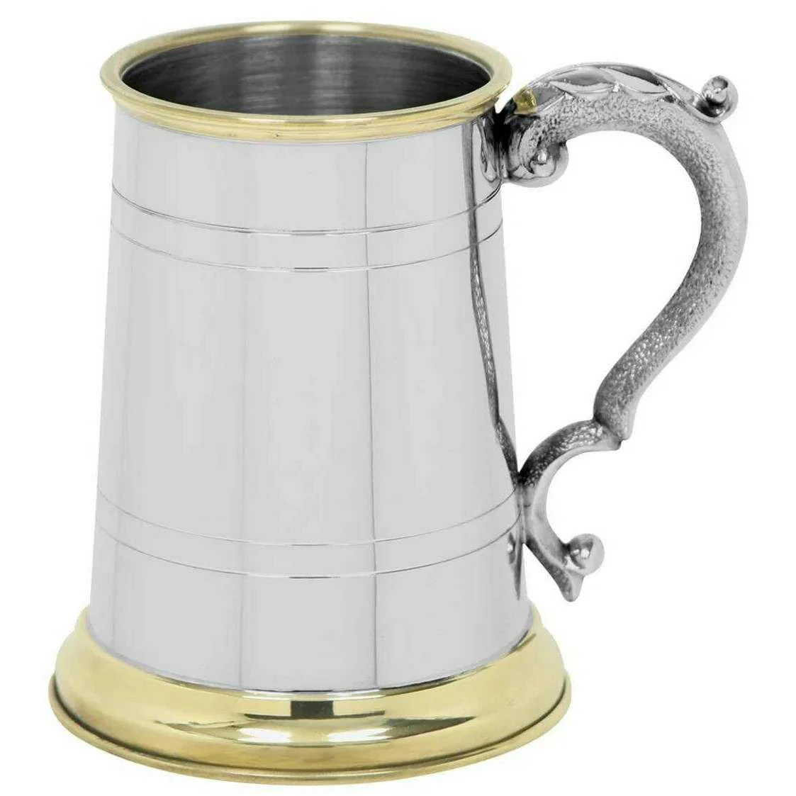 English Pewter Company 1pt Brunel Tankard - Silver