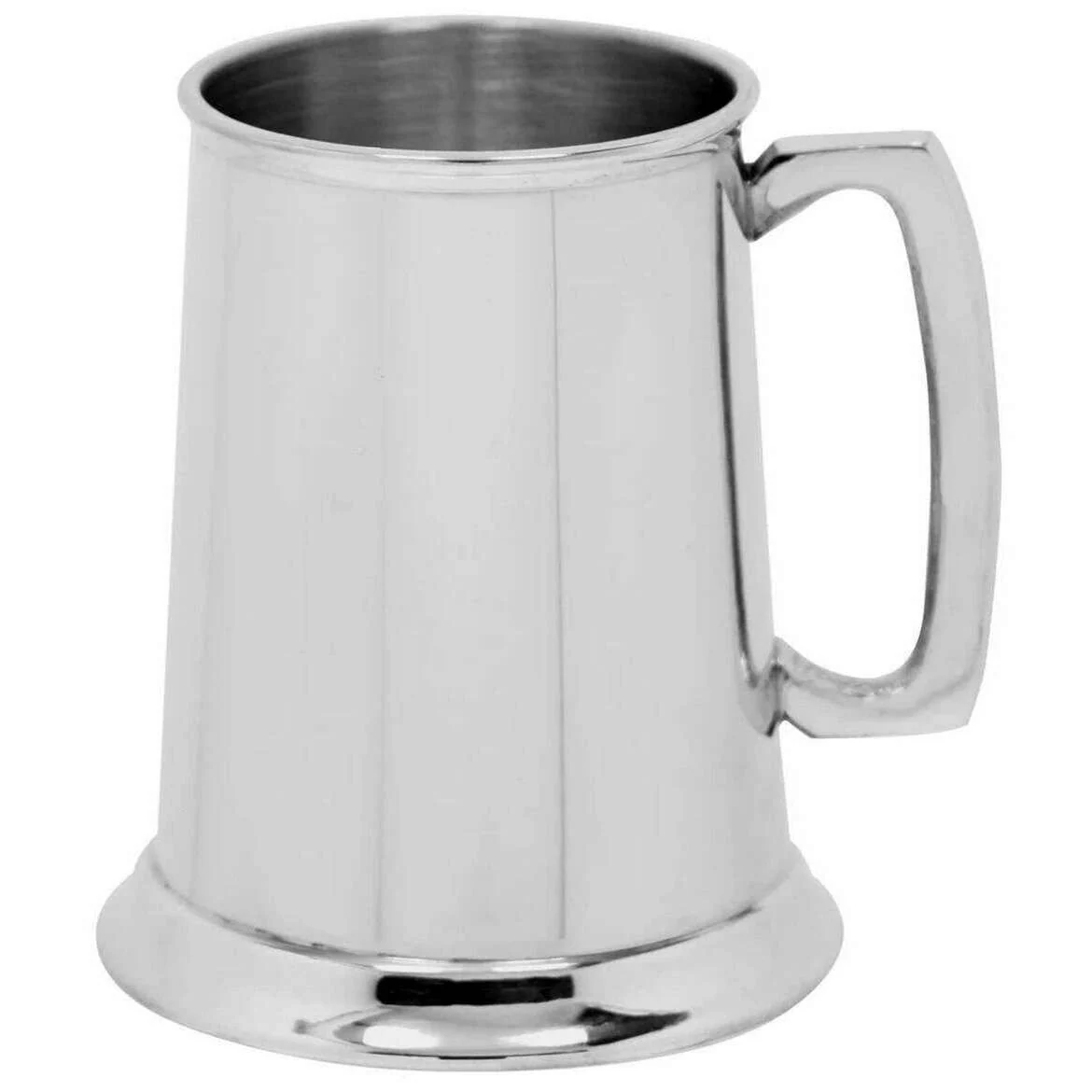 English Pewter Company 1pt Plain Straight Tankard - Silver