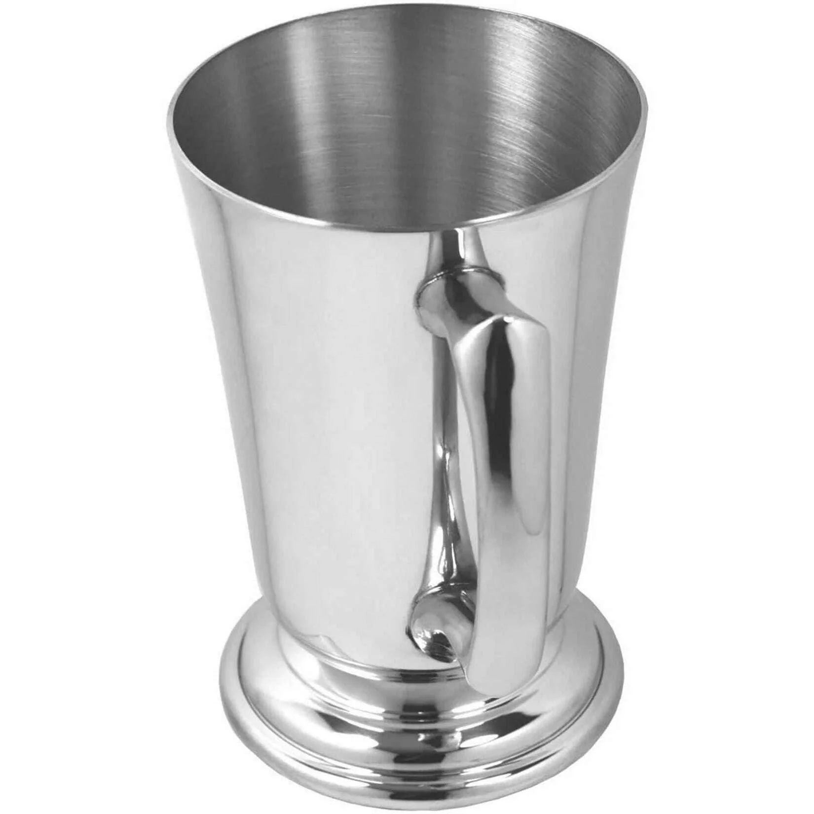 English Pewter Company 1pt Spun Lager Tankard - Silver - Image 2