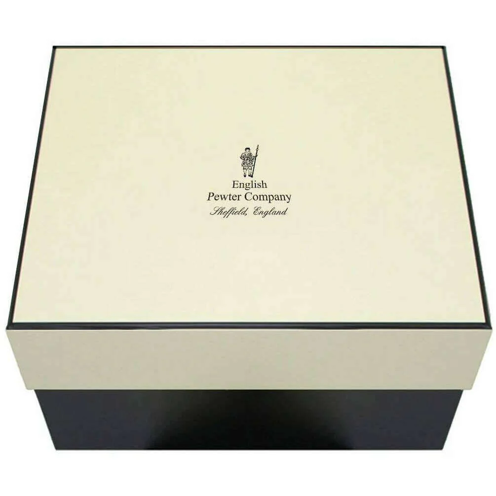 English Pewter Company 600ml Manhattan Medium Decanter - Clear/Silver - Image 6