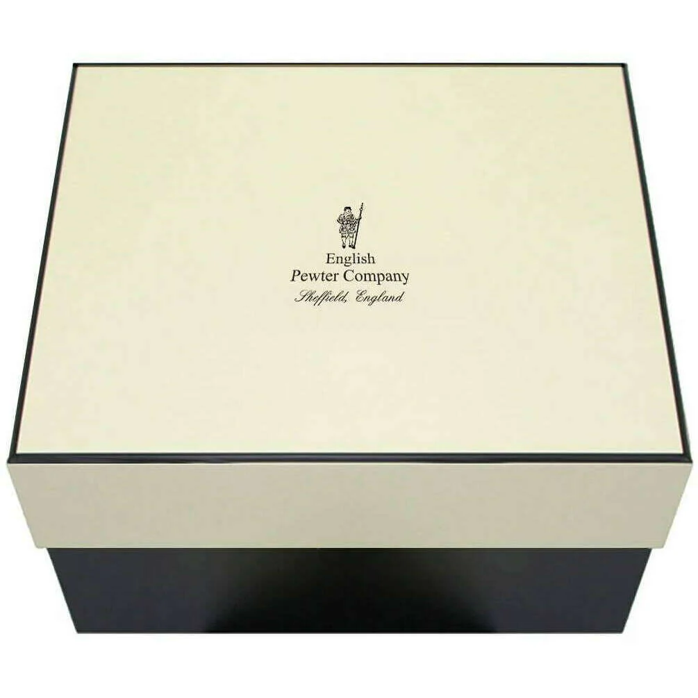 English Pewter Company 650ml Manhattan Large Decanter - Clear/Silver - Image 6
