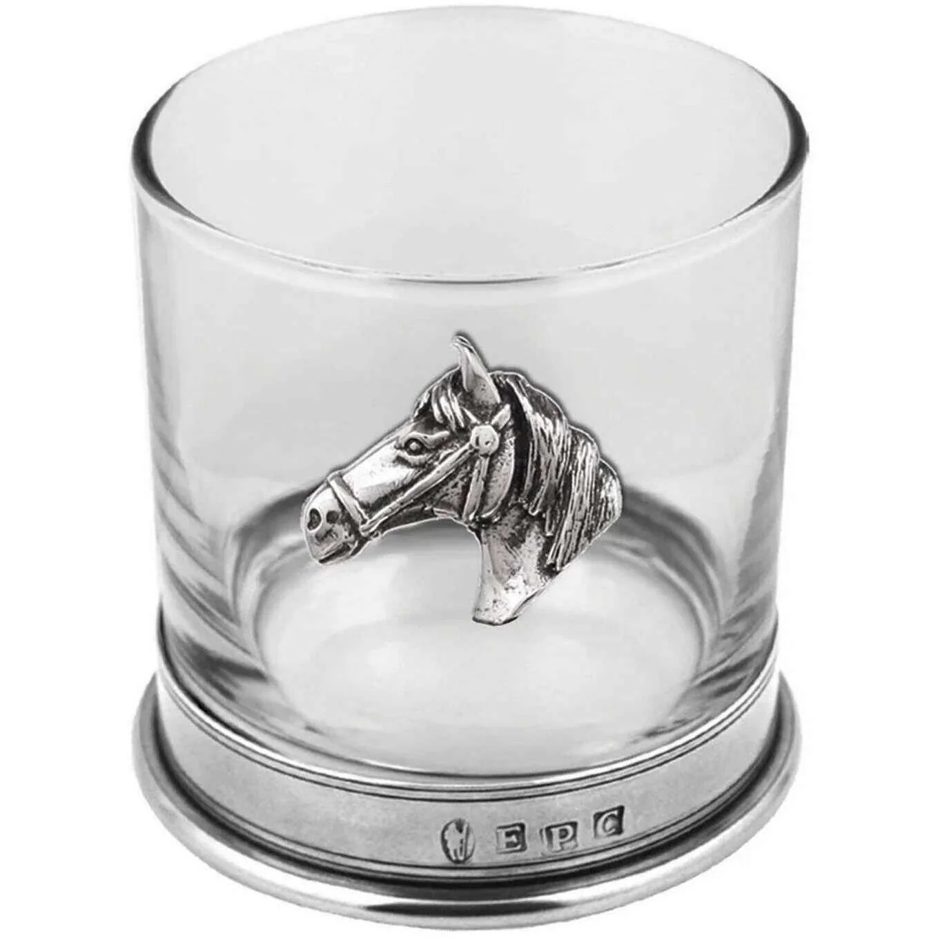 English Pewter Company Equestrian Single Tumbler - Silver