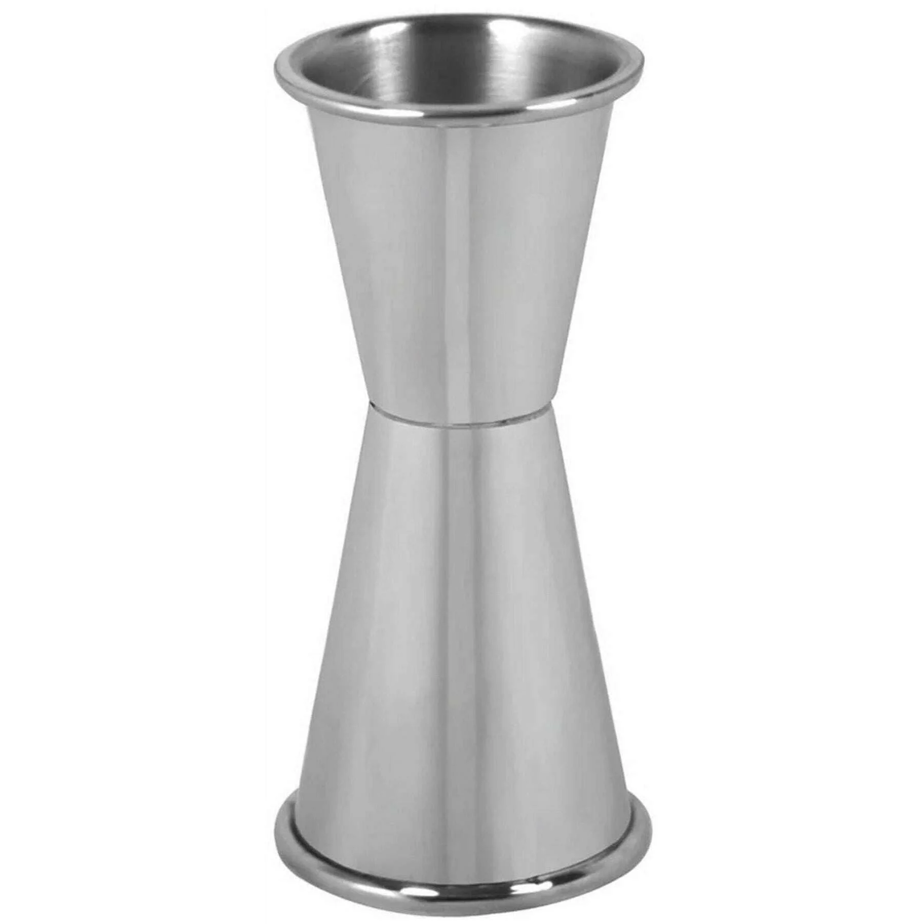 English Pewter Company Single and Double Spirit Measure - Silver