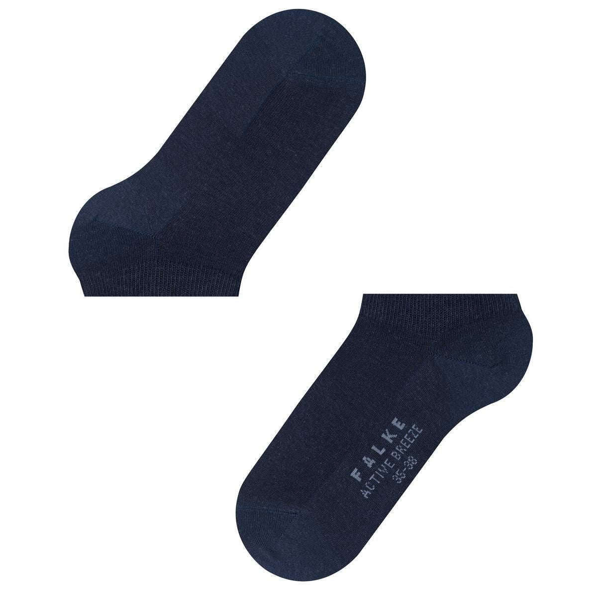 Falke Active Breeze Sneaker Socks - Navy Blue Mel - Image 5