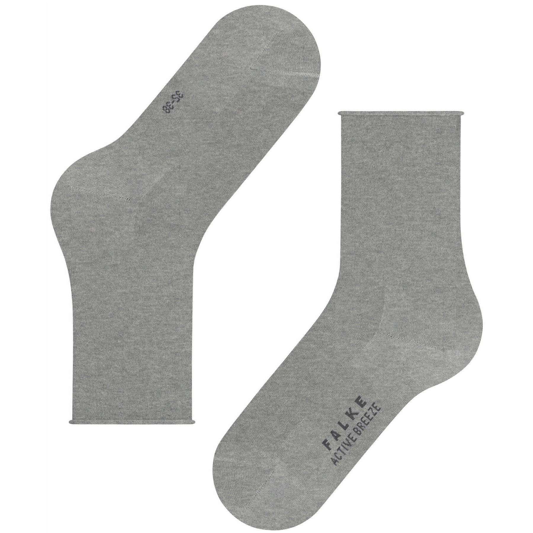 Falke Active Breeze Socks - Heather Grey - Image 5