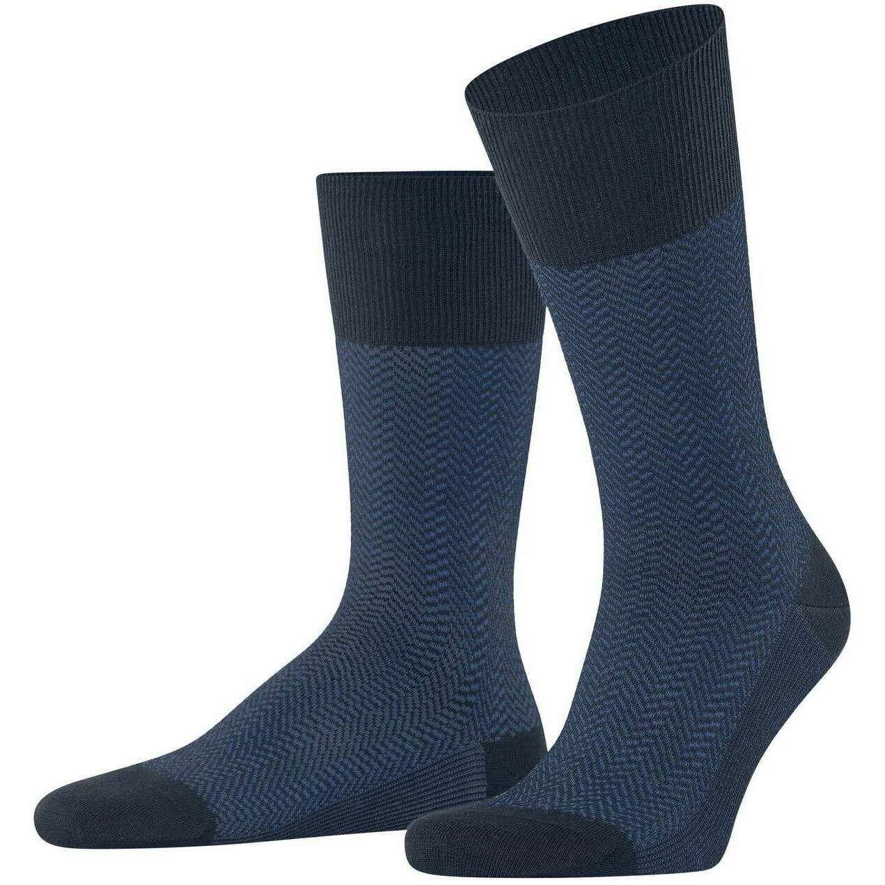 Falke Airport Herringstripe Socks - Space Blue