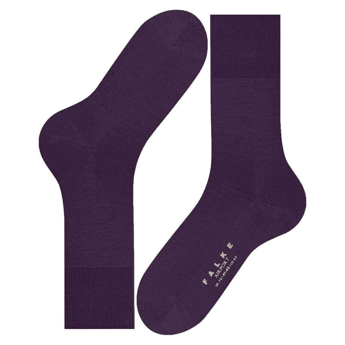 Falke Airport Socks - Wine Berry Purple - Image 2