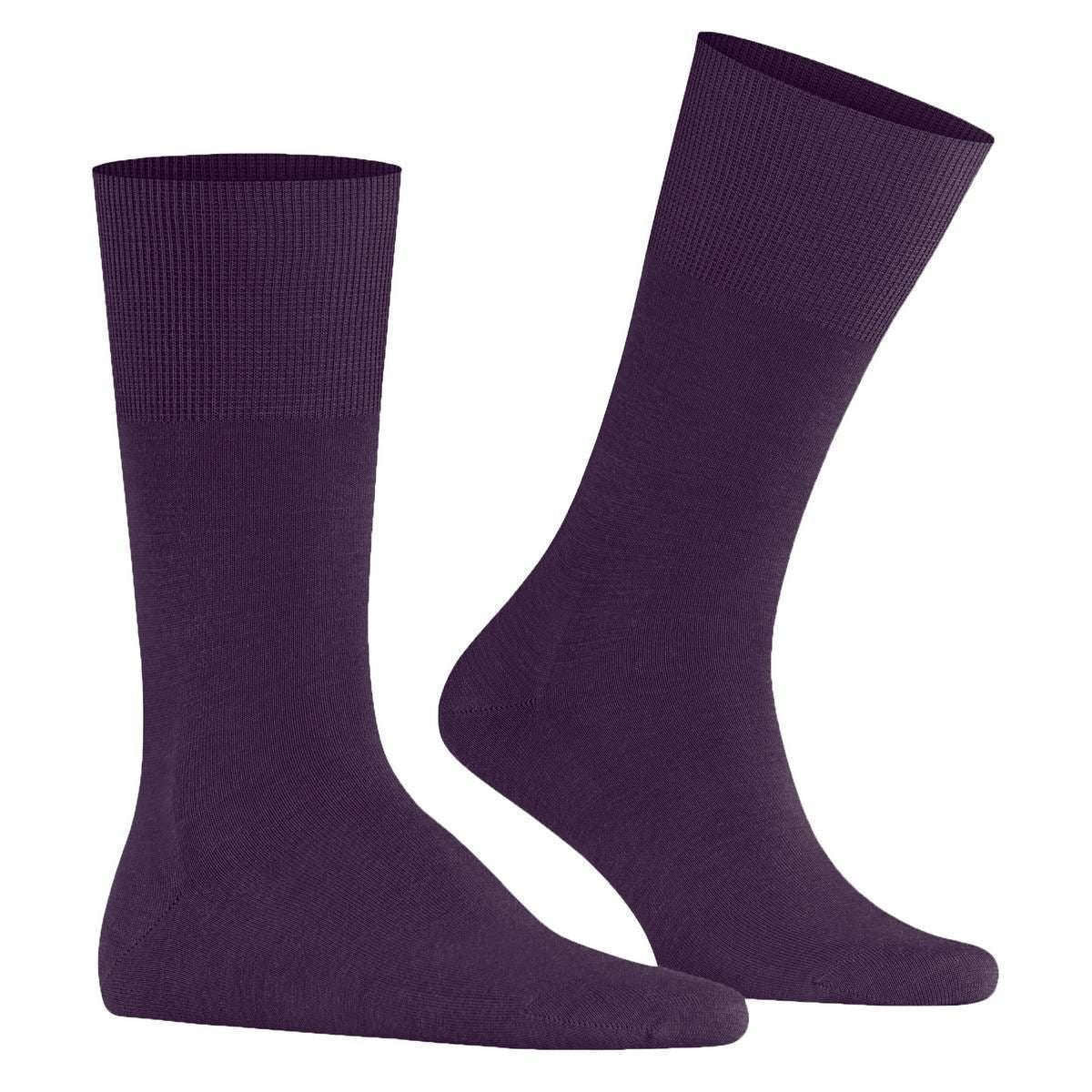 Falke Airport Socks - Wine Berry Purple - Image 4