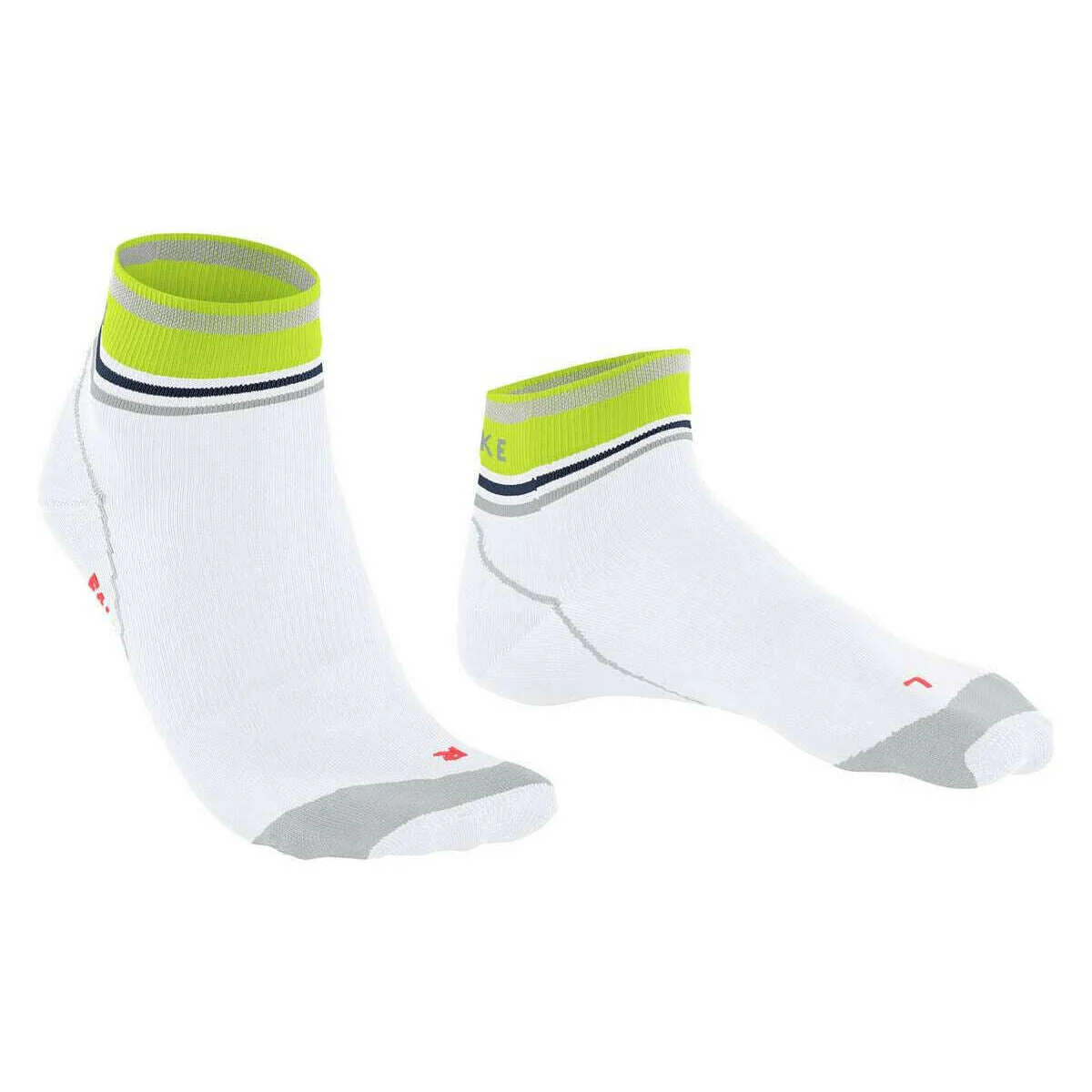 Falke BC Impulse Biking Short Socks - White - Image 2