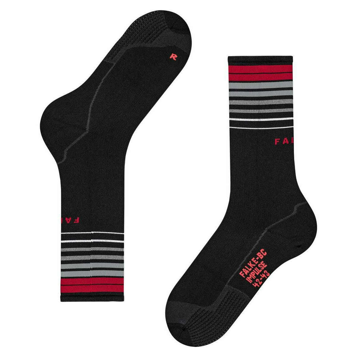 Falke BC Impulse Biking Socks - Black - Image 4