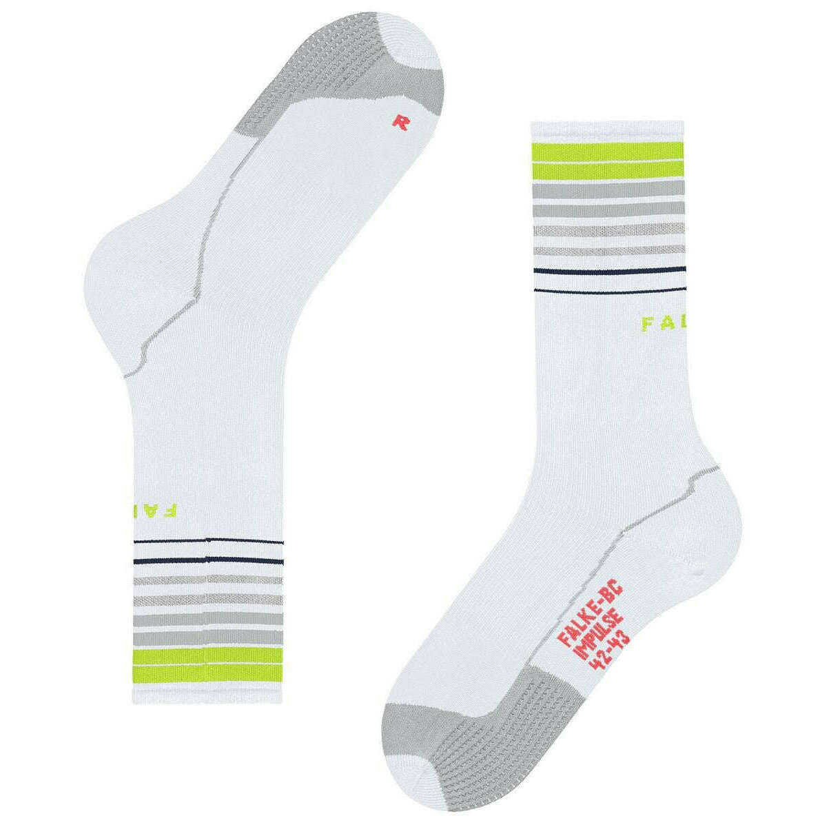 Falke BC Impulse Biking Socks - White - Image 4