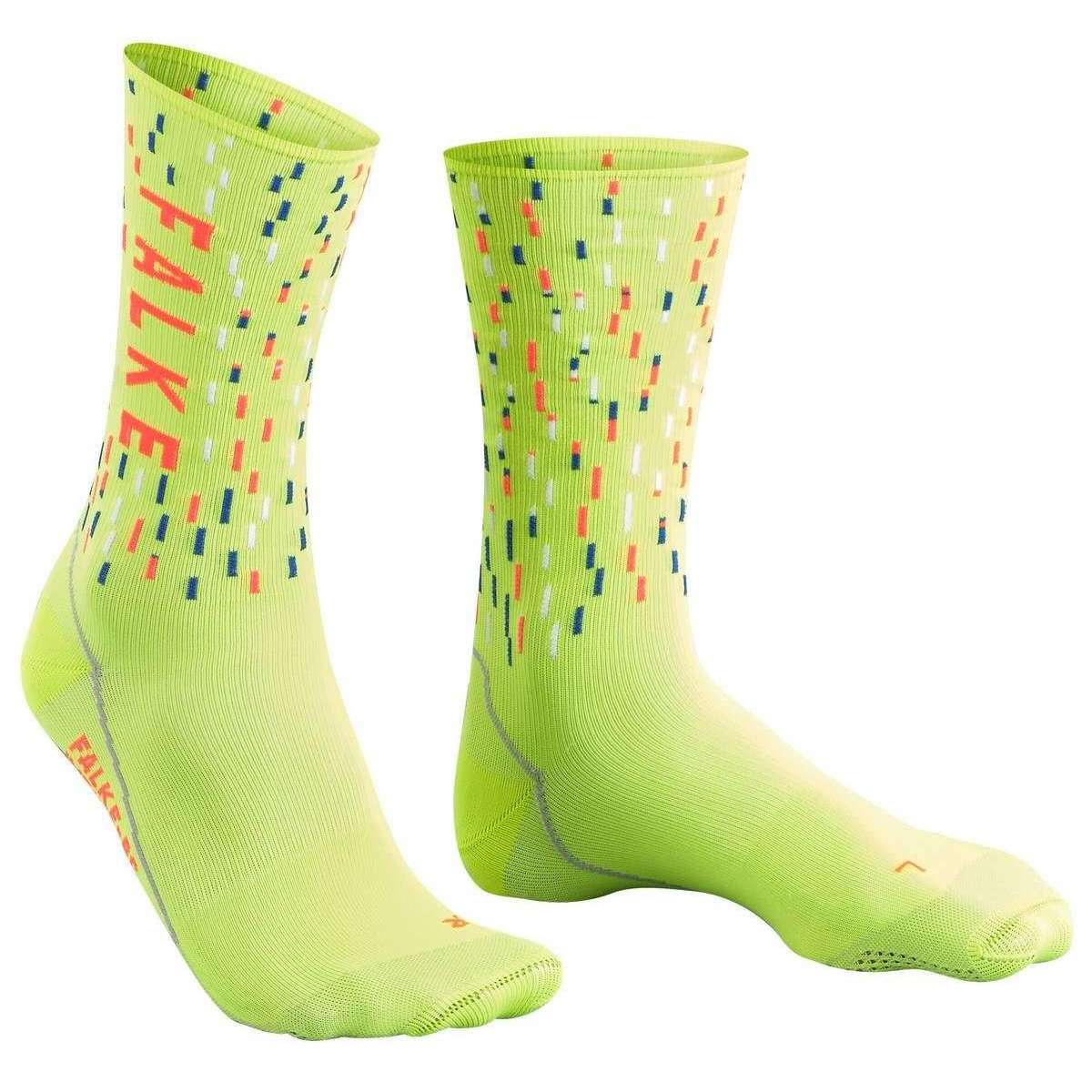 Falke BC Impulse Peloton Socks - Lightning Green - Image 2