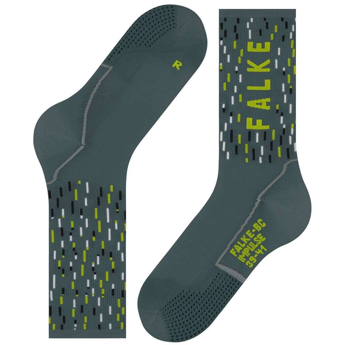 Falke BC Impulse Peloton Socks - Steel Grey - Image 6