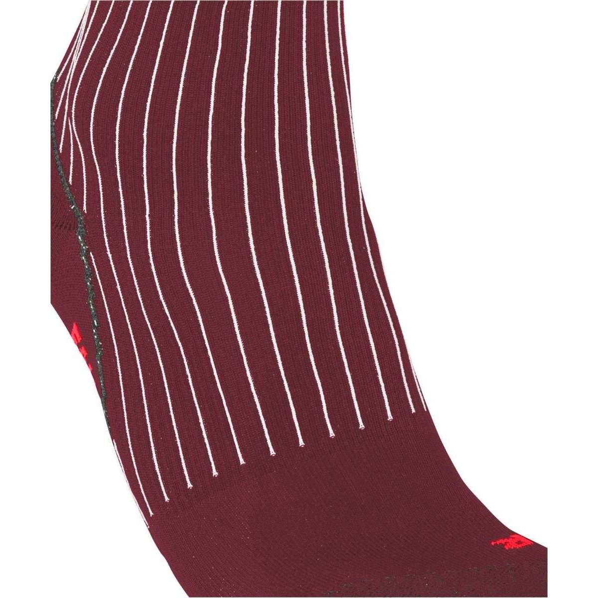 Falke BC Impulse Striped Socks - Merlot Red - Image 4