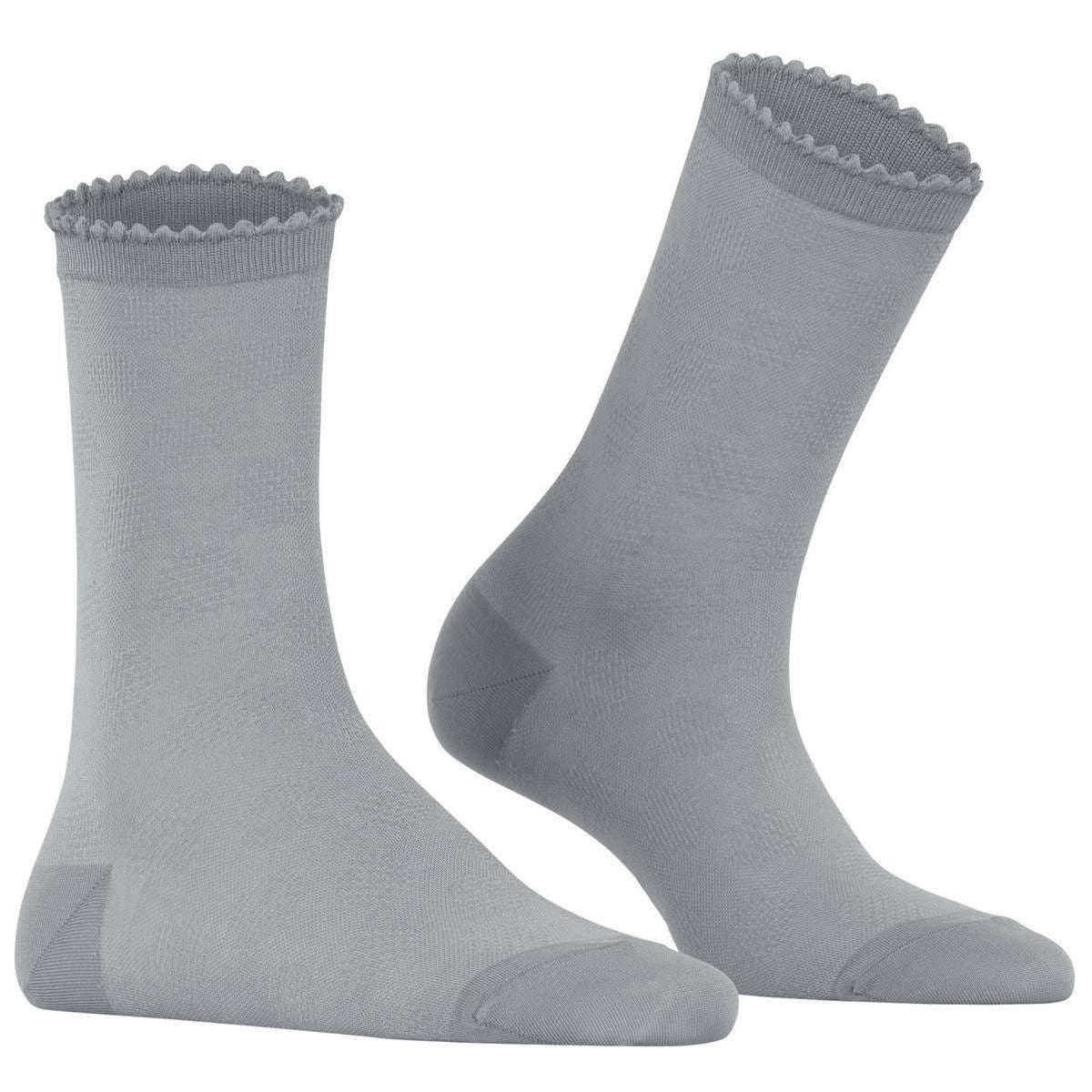 Falke Bold Dot Socks - Silver Grey - Image 2