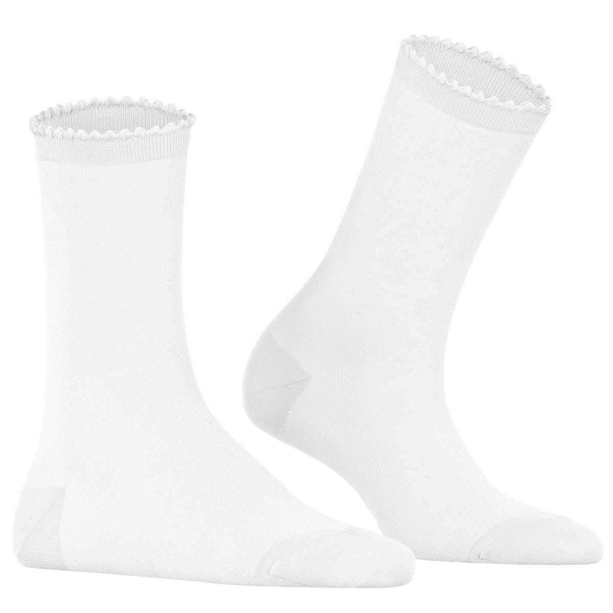 Falke Bold Dot Socks - White - Image 2