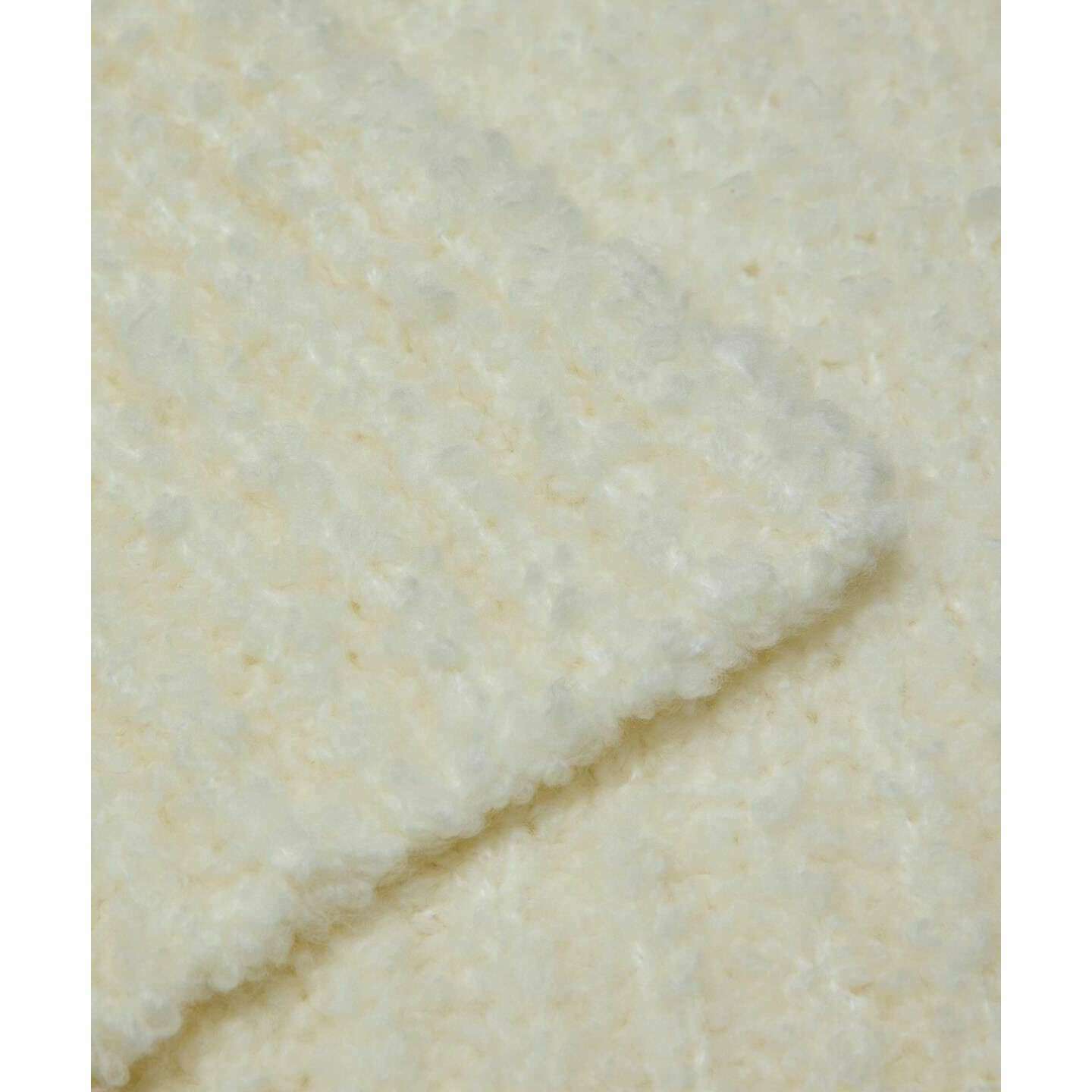 Falke Boucle Scarf - Wool White - Image 2