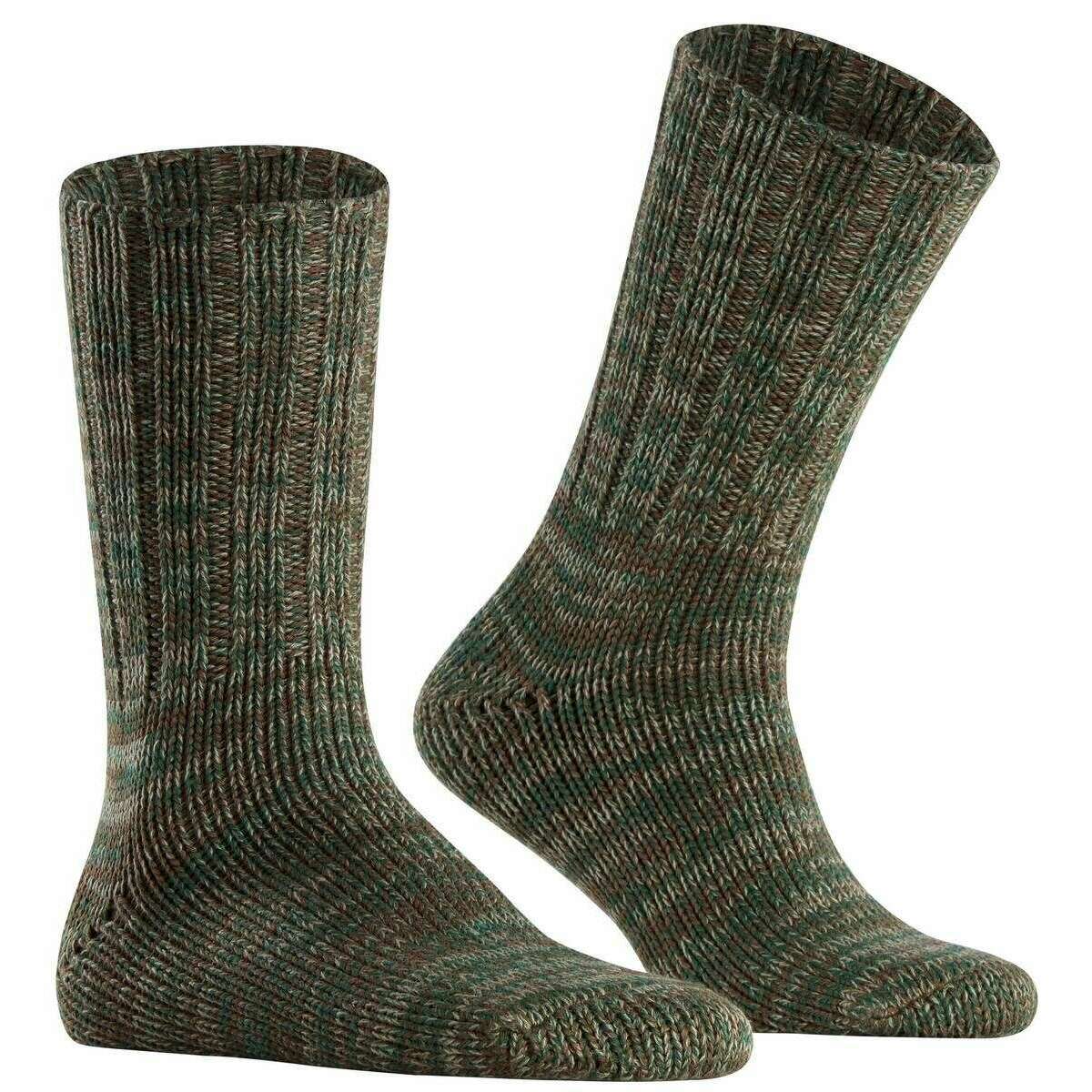Falke Brooklyn Boot Socks - Brown Tan - Image 2