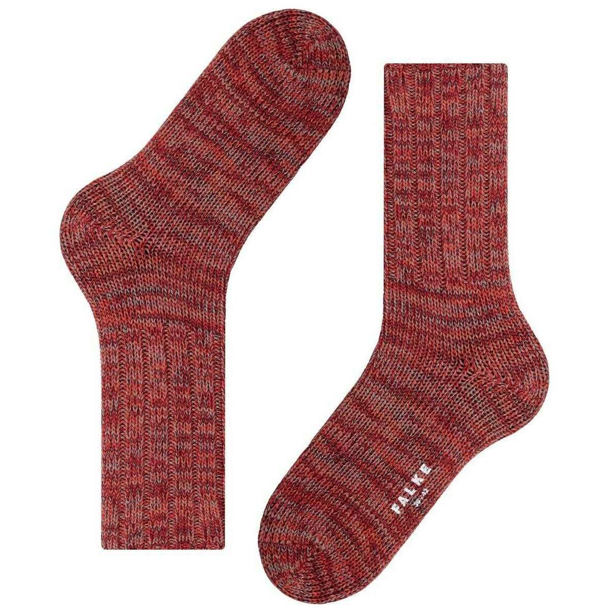 Falke Brooklyn Boot Socks - Orange - Image 4
