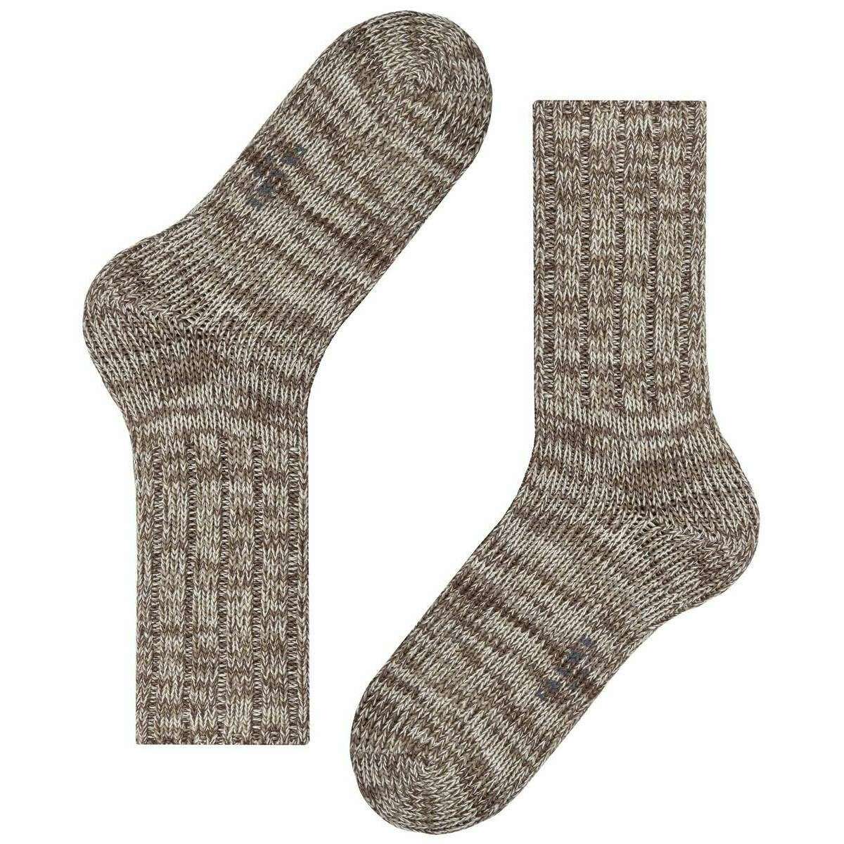 Falke Brooklyn Boot Socks - Wool White - Image 4