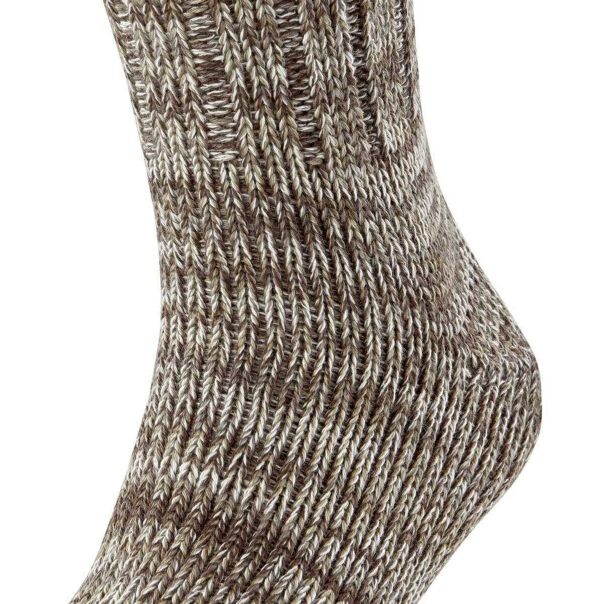 Falke Brooklyn Boot Socks - Wool White - Image 5