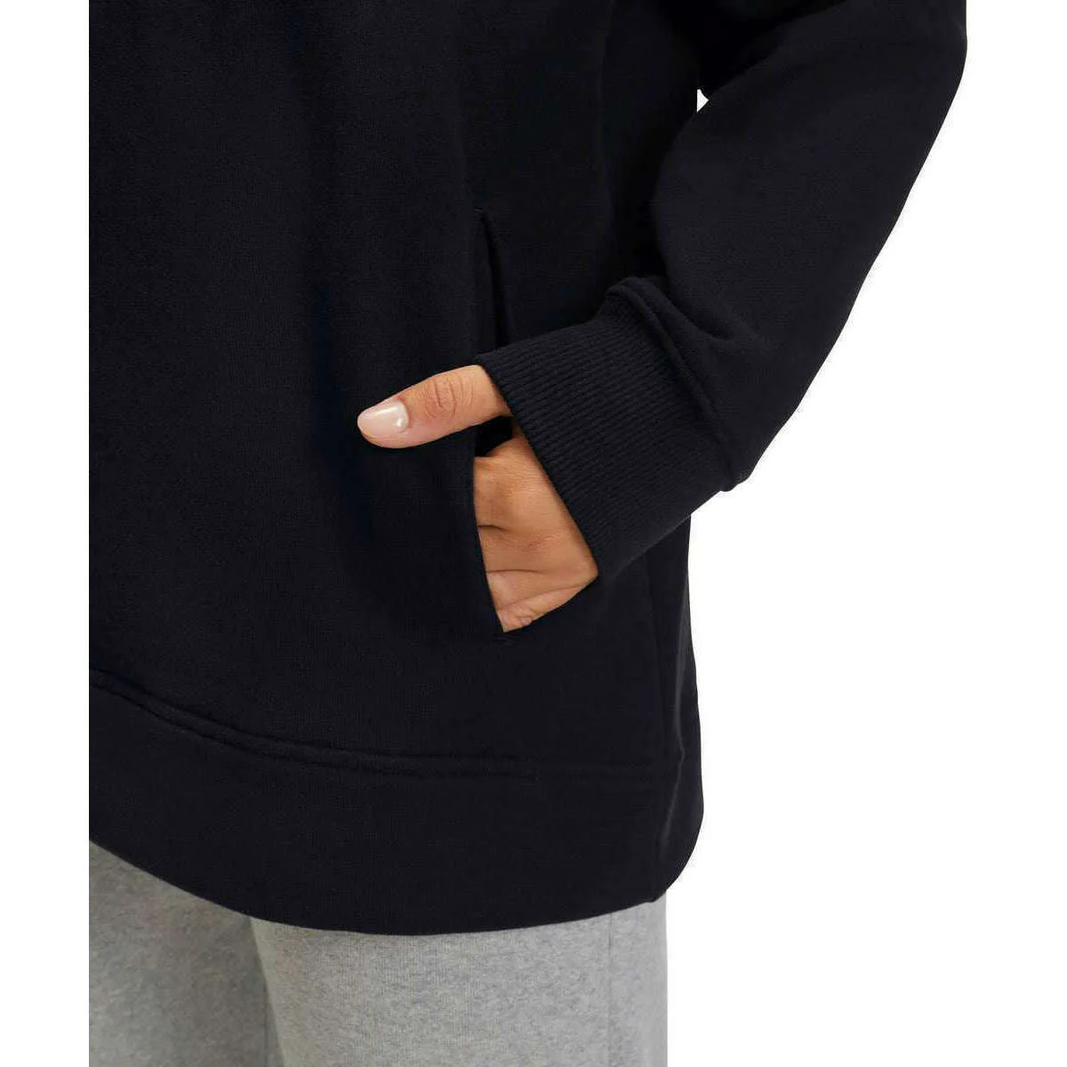 Falke Brushed Hoodie - Black - Image 5