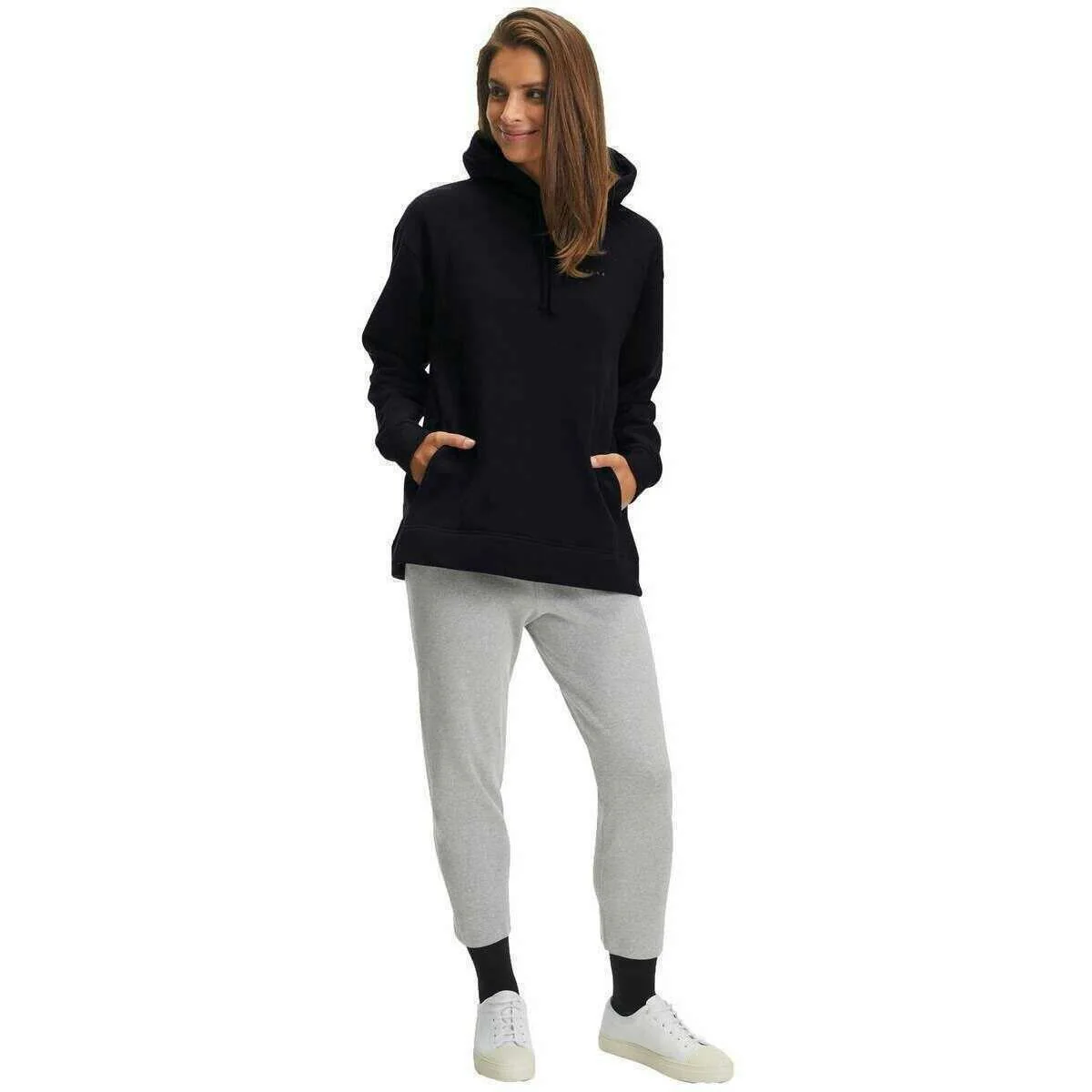 Falke Brushed Hoodie - Black - Image 6