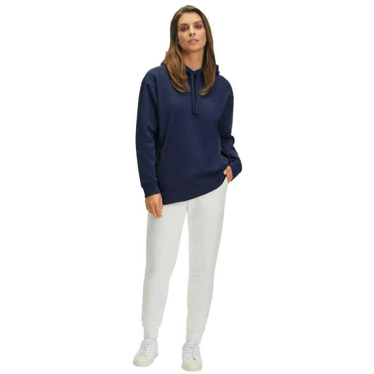 Falke Brushed Hoodie - Space Blue - Image 6