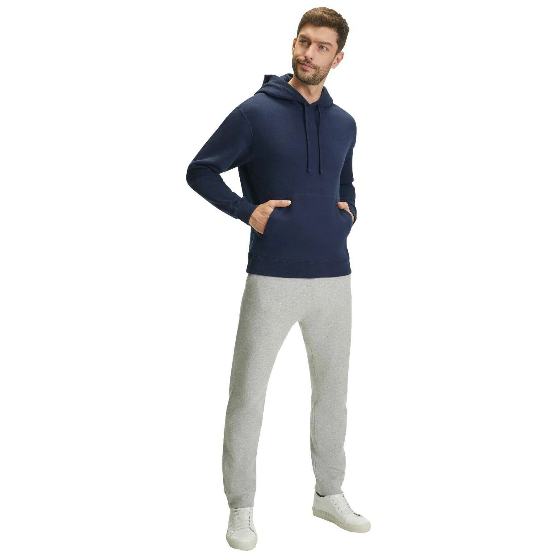 Falke Brushed Hoodie - Space Blue - Image 6