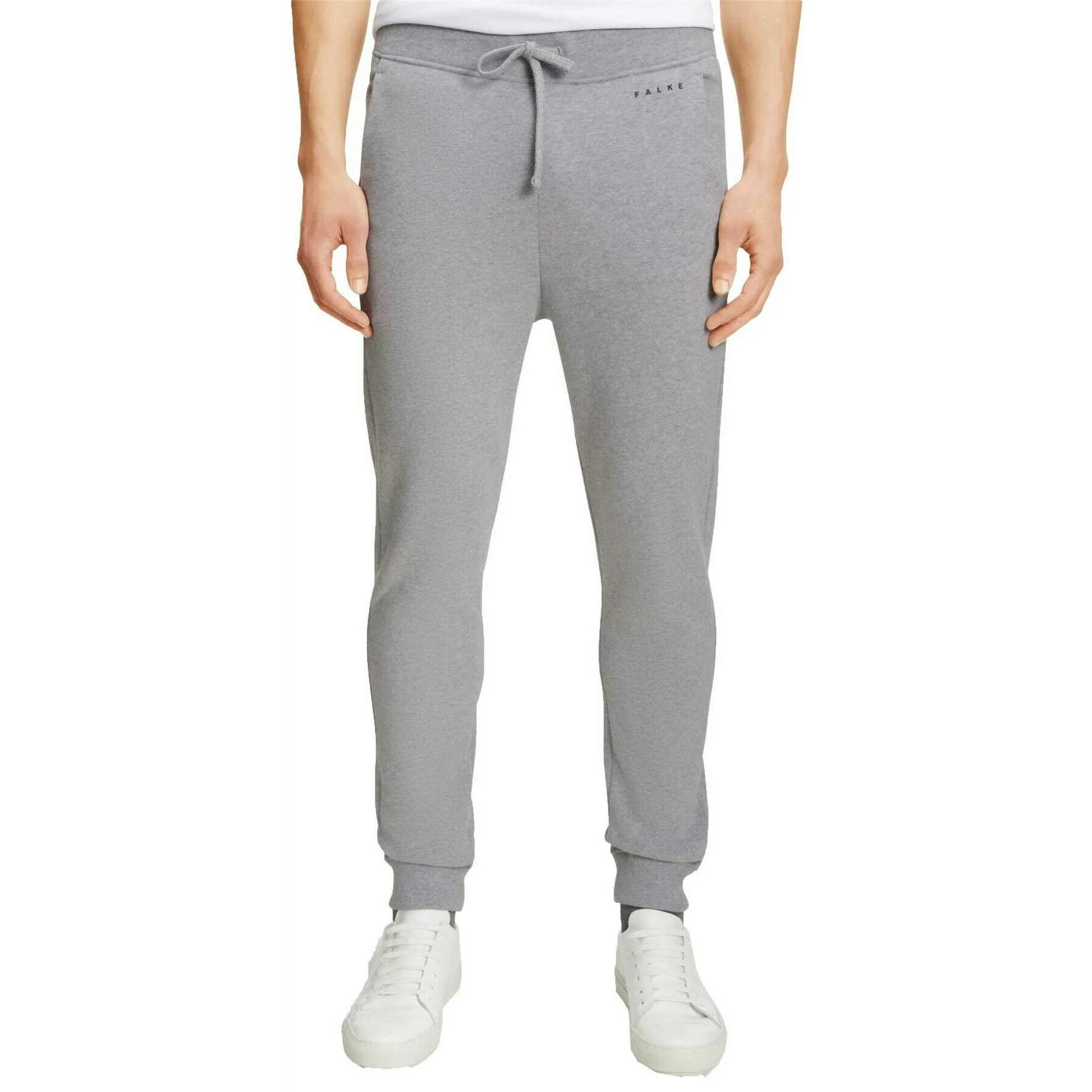 Falke Brushed Sweat Pants - Grey Heather - Image 2
